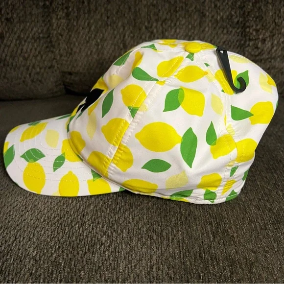 Kate Spade Lemon Toss Baseball Hat NEW - Picture 2 of 7